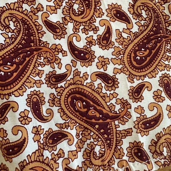 Faithfull the Brand Juniper Midi Dress Sable Paisley US 8 - Picture 9 of 16